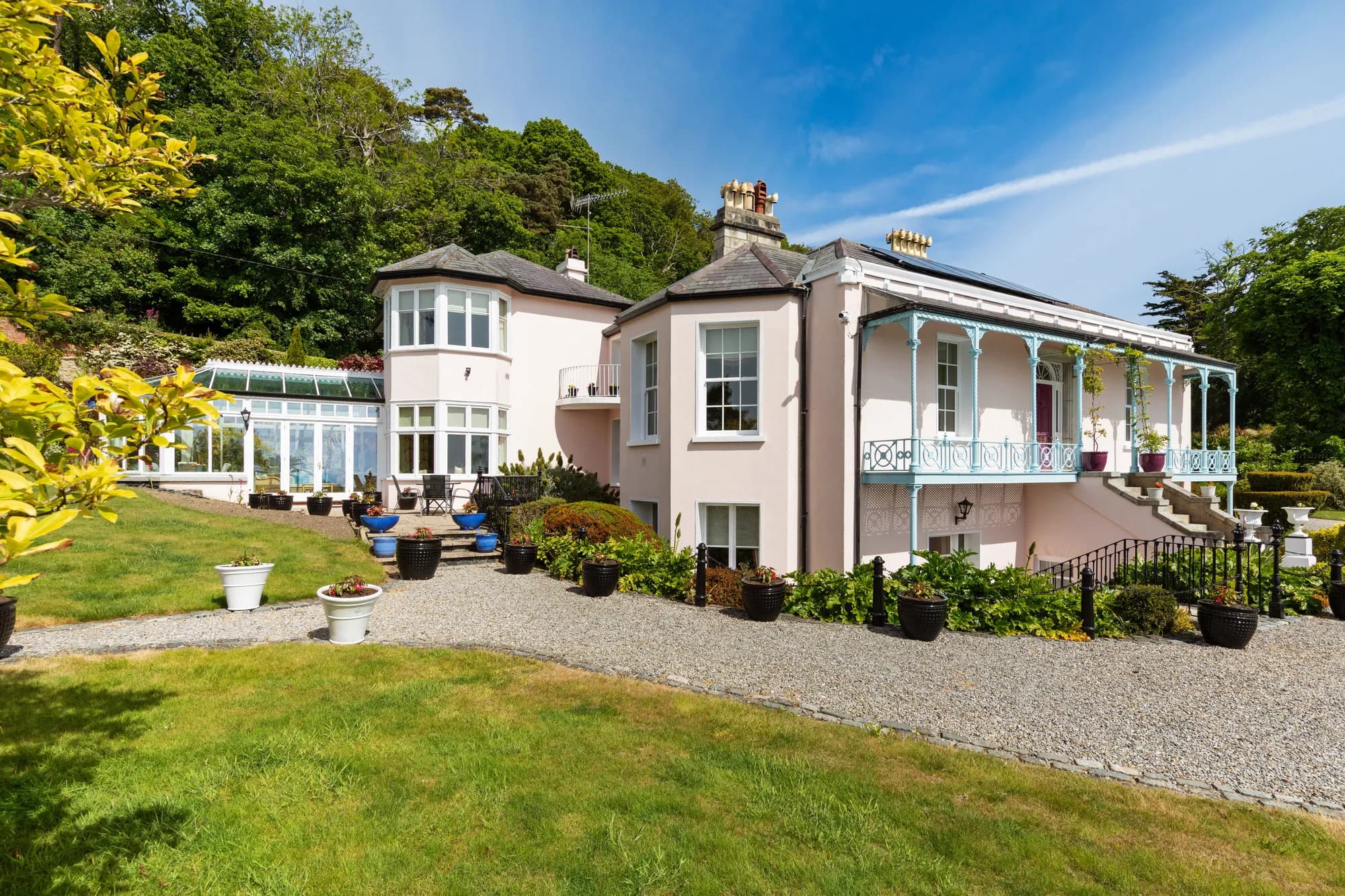 Georgian Villa with Panoramic Views Overlooking Killiney Bay